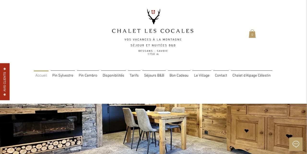 Chalet Les Cocales Residence Sejour Et Nuitees B&B - Appartement Pin Cembro ベッサン エクステリア 写真